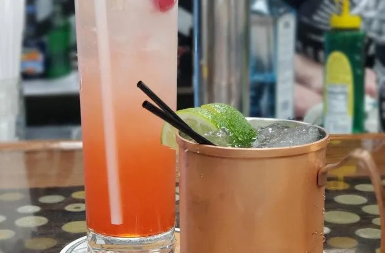 Signature cocktails at The Forum Pub